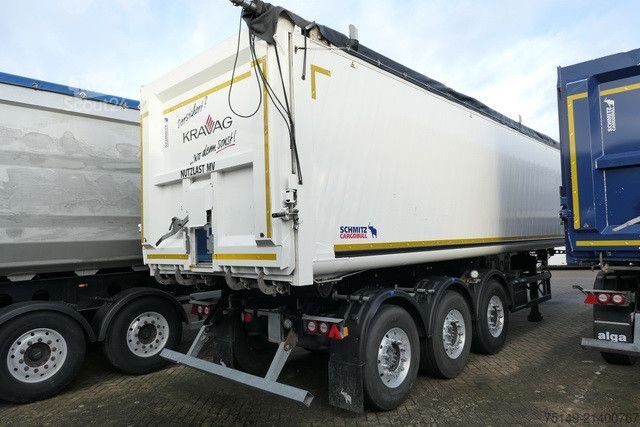 Semi-remorque benne SCHMITZ CARGOBULL SKI 24 SL 9.6, Alu, 50m³, Okuslide, Alu-Felgen