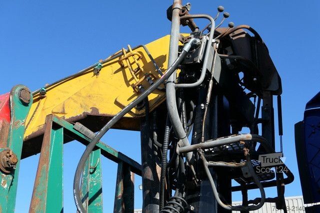 Houtstam-oplegger  Diebolt, Teleskop., Holzladekran, 2-Achser, BPW