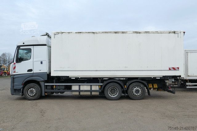 Camião de caixa fechada MERCEDES-BENZ 2545 L Actros 6x2, Retader, für Bohrgeräte, AHK