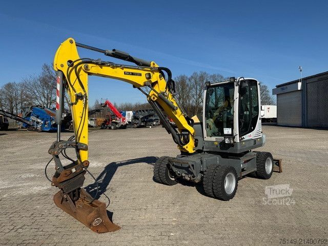 Koparka kołowa WACKER EW65, Verstellausleger, Hydr. S.W.S.,Div. Löffel