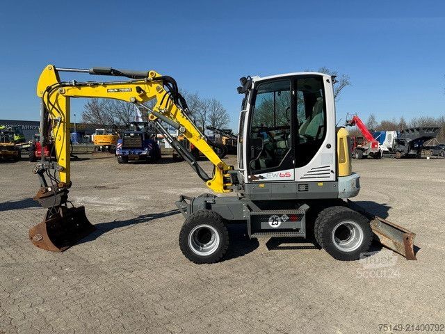 Koparka kołowa WACKER EW65, Verstellausleger, Hydr. S.W.S.,Div. Löffel