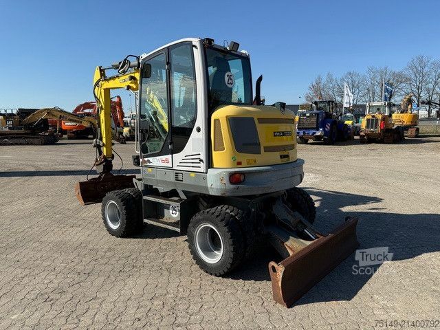 Koparka kołowa WACKER EW65, Verstellausleger, Hydr. S.W.S.,Div. Löffel