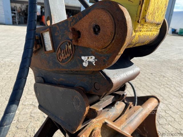 Koparka kołowa WACKER EW65, Verstellausleger, Hydr. S.W.S.,Div. Löffel