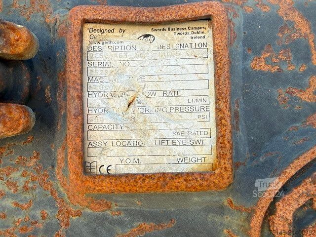 Koparka kołowa WACKER EW65, Verstellausleger, Hydr. S.W.S.,Div. Löffel