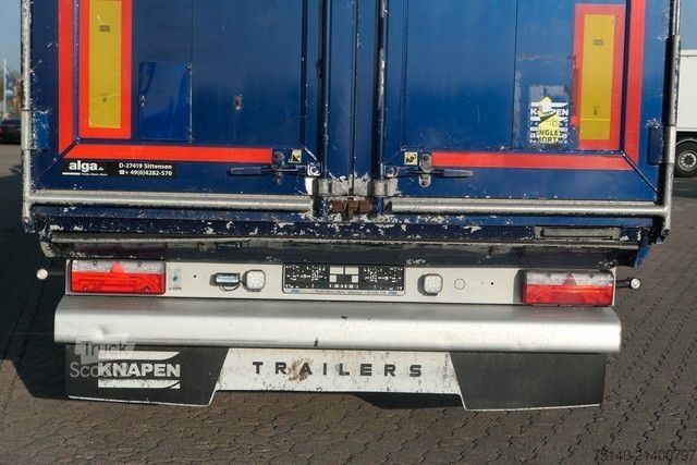 Puspiekabe ar staigājošo grīdu KNAPEN K 100, 92m³, 7mm XD-Boden, Luft-Lift, SAF
