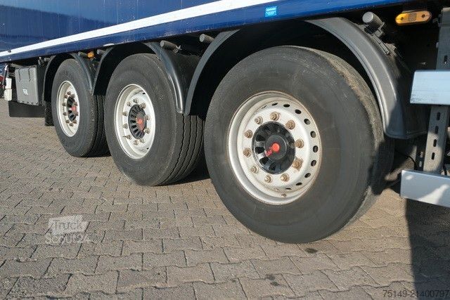 Puspiekabe ar staigājošo grīdu KNAPEN K 100, 92m³, 7mm XD-Boden, Luft-Lift, SAF