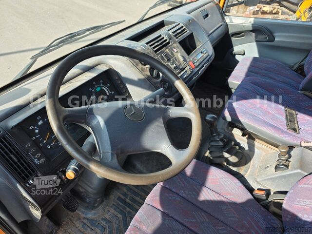 Billenő teherautó MERCEDES-BENZ Atego 1218 / Kipper+Kran / load 5,2ton / E3
