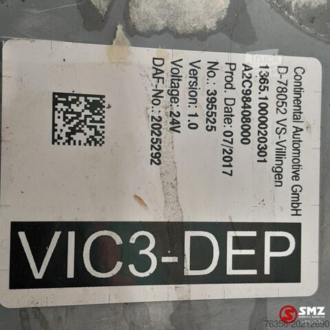 Riadenie motora Daf Occ ECU VIC 3 regeleenheid DAF