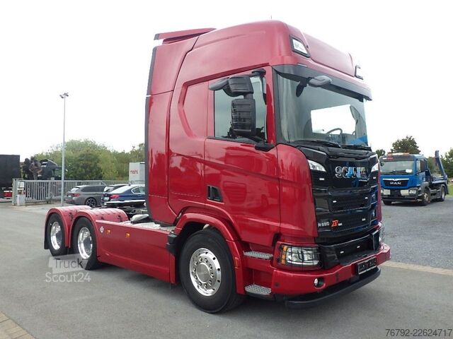 Standardowy ciągnik siodłowy SCANIA R 660 XT 6x4 B /Ret./Hydr./ALCOA /Leder/Vollluft