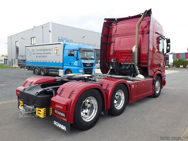 Standardowy ciągnik siodłowy SCANIA R 660 XT 6x4 B /Ret./Hydr./ALCOA /Leder/Vollluft
