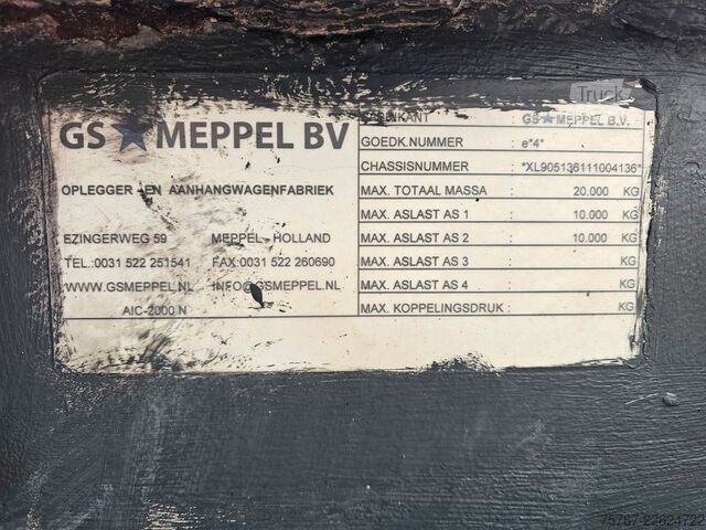Przyczepa hakowa  GS-Meppel AIC 2000N