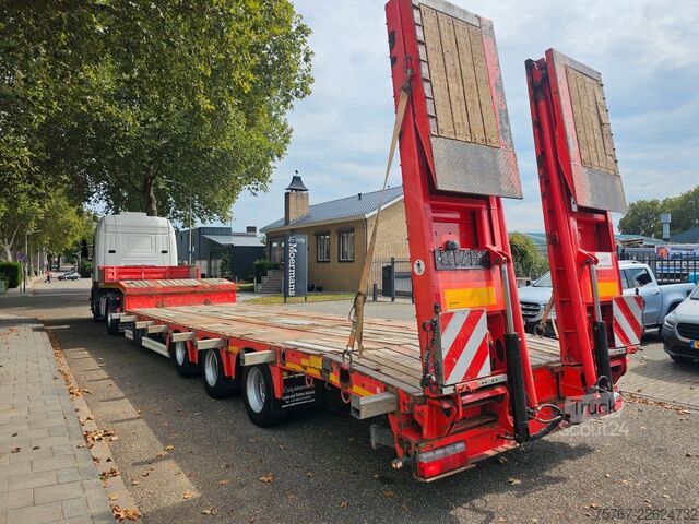 Naczepa niskopodwoziowa KÄSSBOHRER LB3E Mit Hydrauliesche Rampen