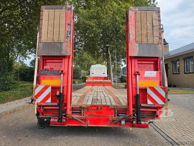 Naczepa niskopodwoziowa KÄSSBOHRER LB3E Mit Hydrauliesche Rampen