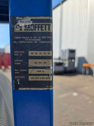 Iekrāvējs MOFFETT Mitnahmestapler M4-20.3 überholt in 2025/2026