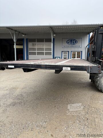 Swap body open Kögel BDF Plattform Multilock Teleskopstützen