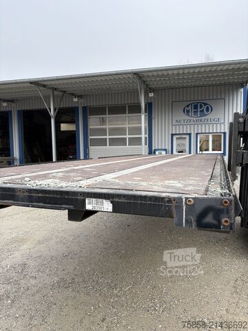 Swap body open Kögel BDF Plattform Multilock Teleskopstützen