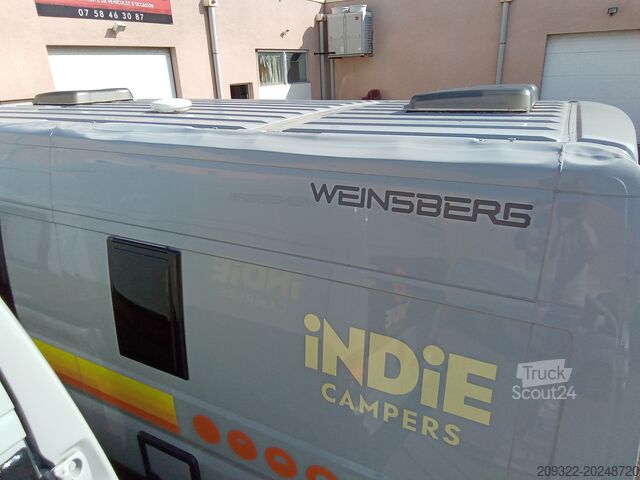 Caravane/camping-car Fiat Weinsberg Carabus 600 K | 4 Posti Letto | Completamente Attrezzato