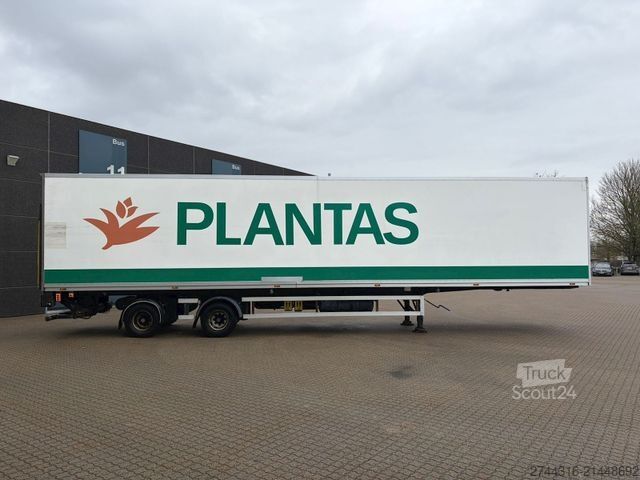 Semitrailer  2 Akslet City trailer