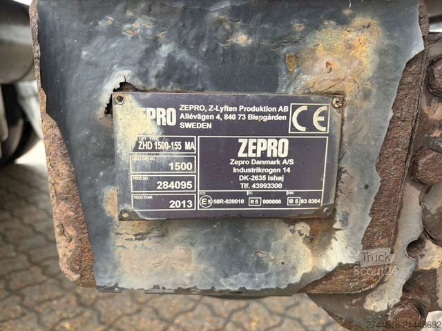 Semitrailer  2 Akslet City trailer