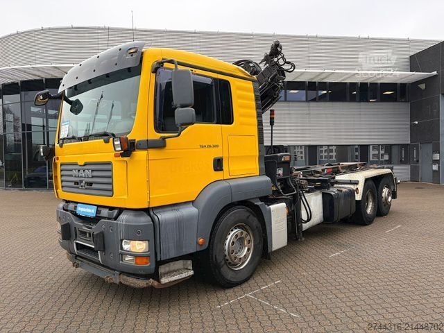 Camion benne à bras amovible MAN TGA 26.320