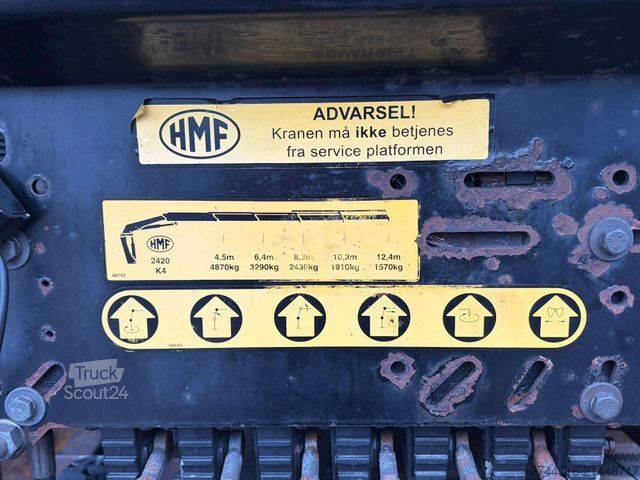 Roll-off tipper truck VOLVO FM500 8X4