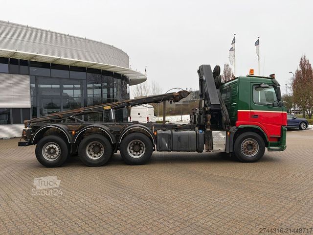 Roll-off tipper truck VOLVO FM500 8X4