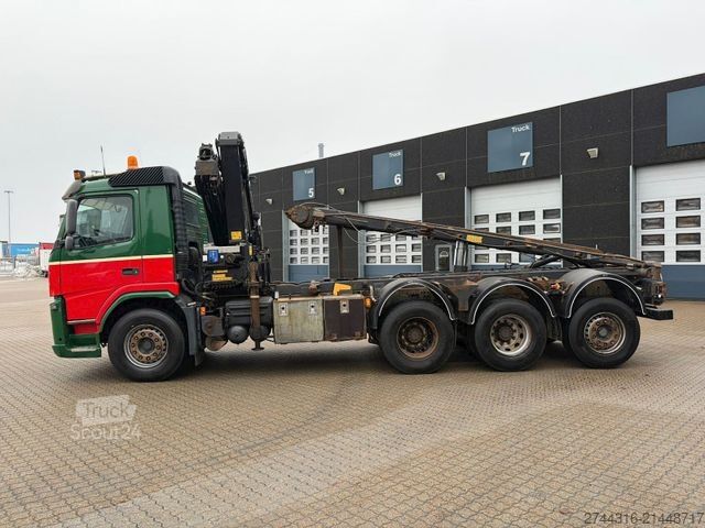 Roll-off tipper truck VOLVO FM500 8X4