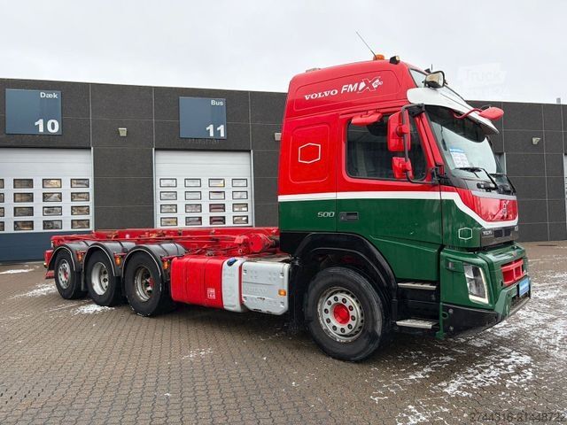 Roll-off tipper truck VOLVO FMX500 8X4
