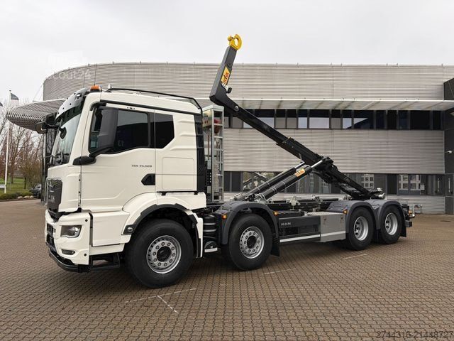 Крюковой мусоровоз MAN TGS 35.520 8X4 BL CH