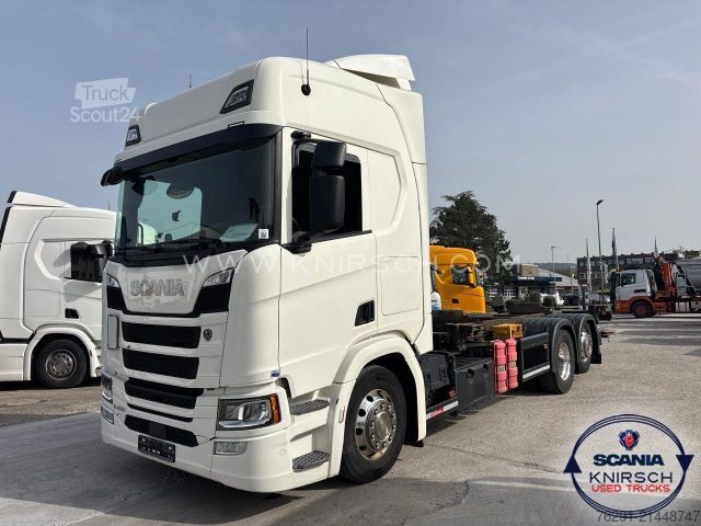 Camión con caja móvil SCANIA R450B6x2*4NB / BDF / LBW / Multiwechsler