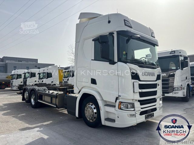 Camión con caja móvil SCANIA R450B6x2*4NB / BDF / LBW / Multiwechsler