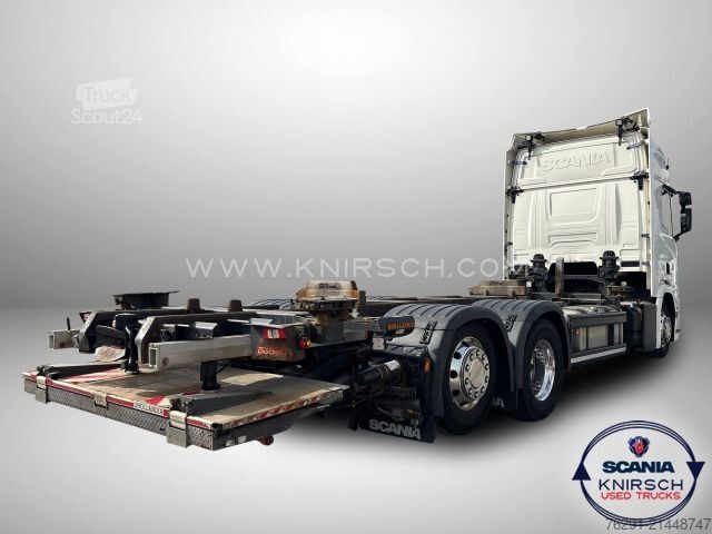 Camión con caja móvil SCANIA R450B6x2*4NB / BDF / LBW / Multiwechsler