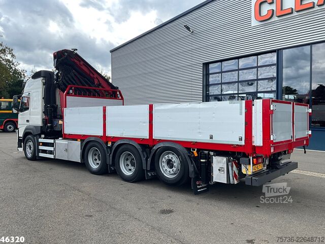 Darus teherautó Volvo FM 500 Euro 6 HMF 50 Tonmeter laadkraan + Fly-J...