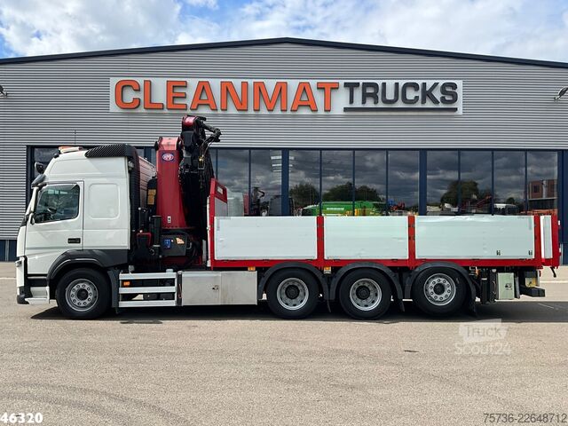 Darus teherautó Volvo FM 500 Euro 6 HMF 50 Tonmeter laadkraan + Fly-J...