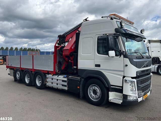 Darus teherautó Volvo FM 500 Euro 6 HMF 50 Tonmeter laadkraan + Fly-J...