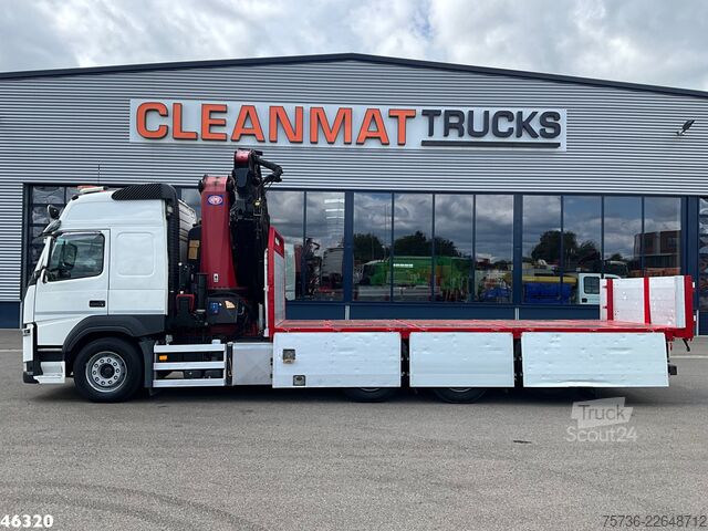 Darus teherautó Volvo FM 500 Euro 6 HMF 50 Tonmeter laadkraan + Fly-J...