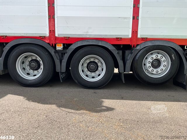 Darus teherautó Volvo FM 500 Euro 6 HMF 50 Tonmeter laadkraan + Fly-J...