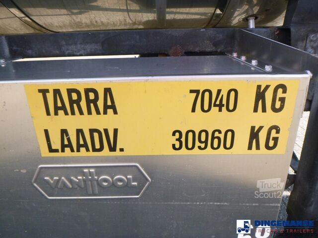Танк Van Hool Chemical tank inox 24 m3 / 1 comp