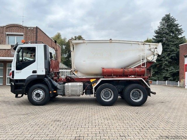 Kiepwagen IVECO 410 TRAKKER Wechselsystem Kipper + Asphaltmulde