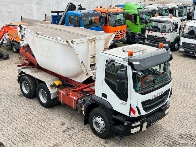 Kiepwagen IVECO 410 TRAKKER Wechselsystem Kipper + Asphaltmulde