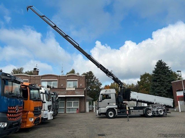 Autolaadkraan MAN 28.500 TGS 3Skipper + Fassi 395 Kran+Greifer 6x2