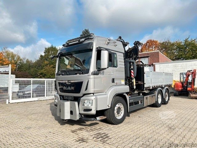 Autolaadkraan MAN 28.500 TGS 3Skipper + Fassi 395 Kran+Greifer 6x2