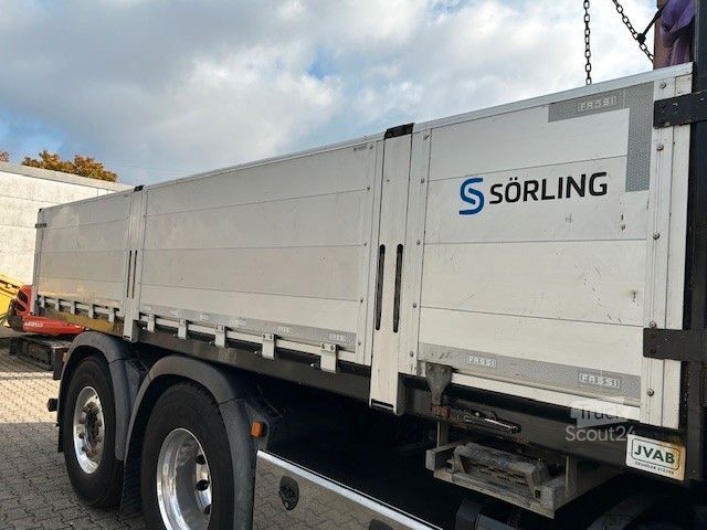Autolaadkraan MAN 28.500 TGS 3Skipper + Fassi 395 Kran+Greifer 6x2
