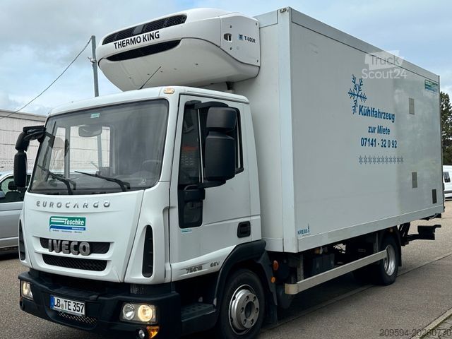 Refrigerator body van IVECO Eurocargo ML75E18 - Tiefkühler, Thermoking, LBW