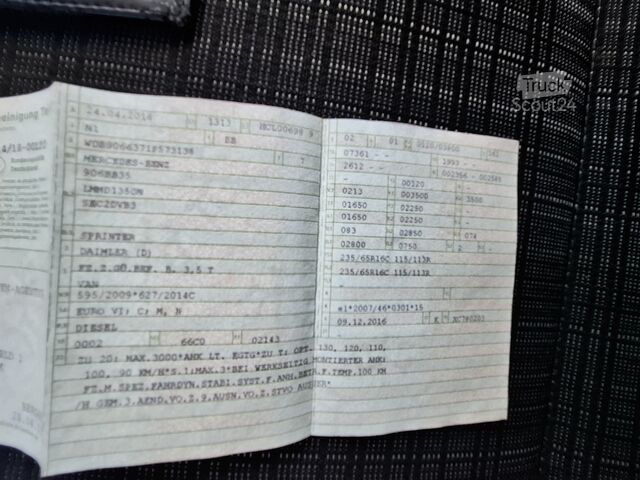 Bestelwagen Mercedes-Benz Sprinter 316