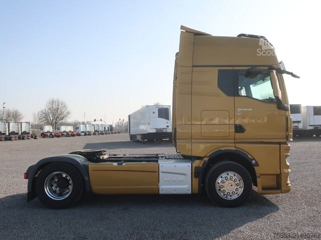 Tracteur routier standard MAN 18.510 TGX Standklima Vollluft Alcoa Lampenbügel