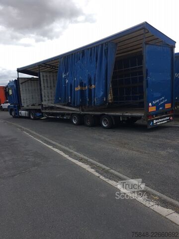 Polpriklopnik z nizko nakladalno ploščadjo KOTSCHENREUTHER 5 x STL 324-Bereifung 215/75R17,5-Lenkachse