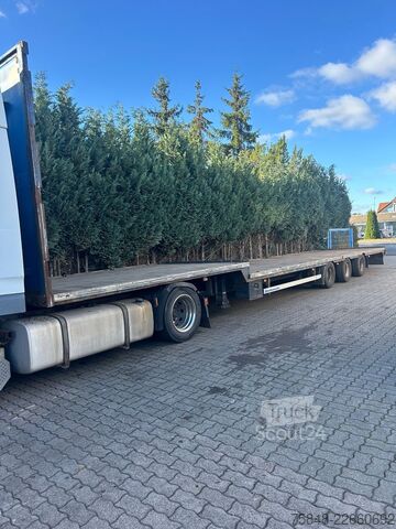 Polpriklopnik z nizko nakladalno ploščadjo KOTSCHENREUTHER 5 x STL 324-Bereifung 215/75R17,5-Lenkachse