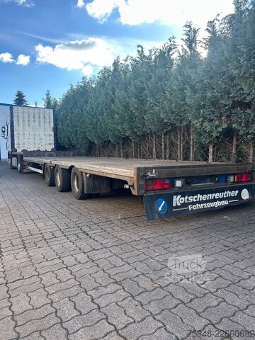 Polpriklopnik z nizko nakladalno ploščadjo KOTSCHENREUTHER 5 x STL 324-Bereifung 215/75R17,5-Lenkachse