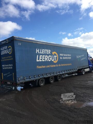 Polpriklopnik z nizko nakladalno ploščadjo KOTSCHENREUTHER 5 x STL 324-Bereifung 215/75R17,5-Lenkachse